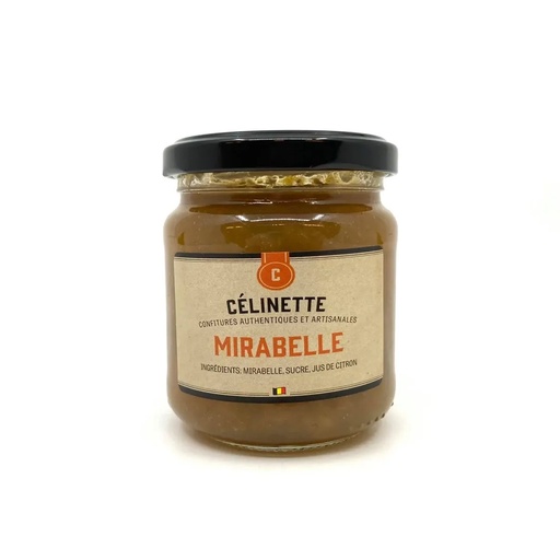 Confiture Mirabelle 230gr Célinette