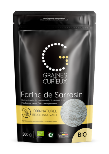 Farine de Sarrasin 500g Graines de Curieux