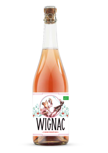 Cidre rosé 75cl 4,5% Vol Wignac