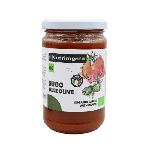 Sauce Tomate Olives 280gr Il Nutrimento