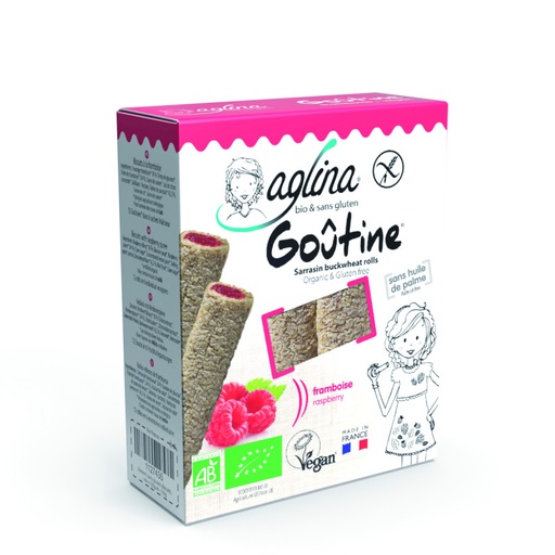 Goûtine Sarrasin Framboise 125gr Aglina 