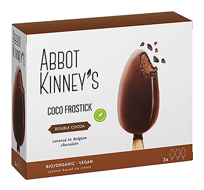 Coco Frostick double cacao bio 3x80ml Abbot Kinney's 