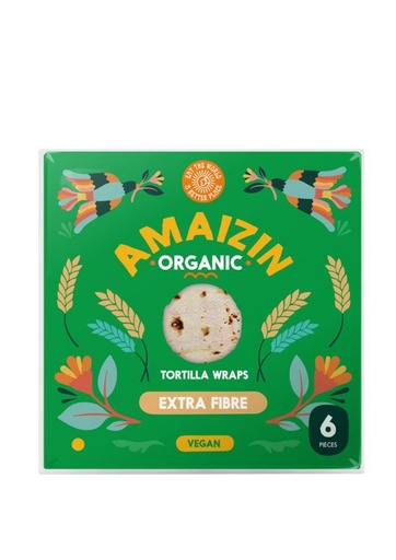Tortilla Wrap Extra Fibre 240g Amaizin