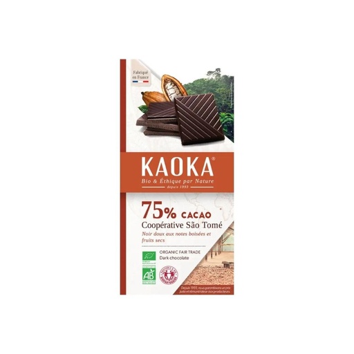 Chocolat Noir 70% 100g Kaoka