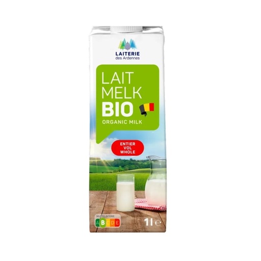 Lait entier 1L Laiterie des Ardennes