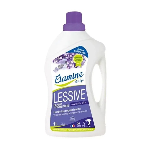 ET.DULYS  Lessive liquide lavande 1L Etamine du Lys
