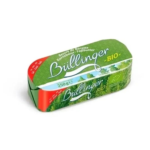 Beurre de Baratte Salé 250gr Bullange