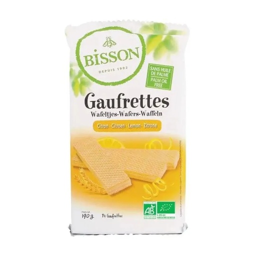 Gaufrette Citron 190g Bisson