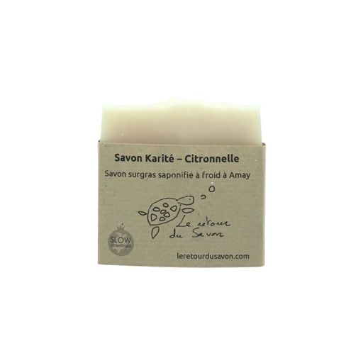 Savon karité citronnelle vrac Le retour du savon