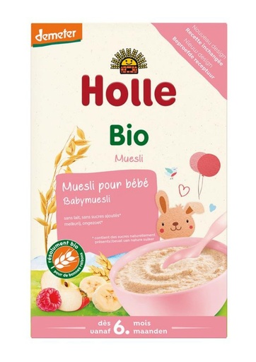 Bouillie muesli pour bébé >6m 250g HOLLE