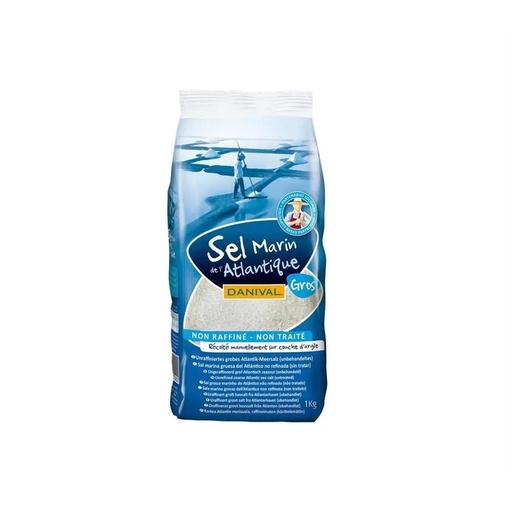 Sel Marin Atlantique Gros 1kg Danival