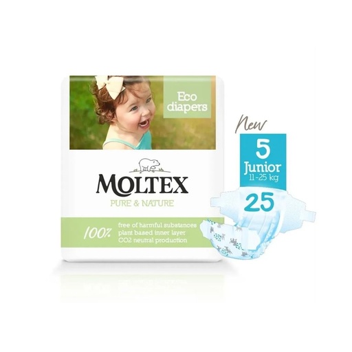 Couche JUNIOR (5x26p/11-25kg/Nr5) Moltex