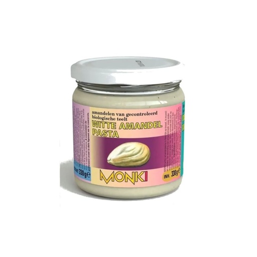Creme Amandes Blanches Sans Sel 330gr Monki