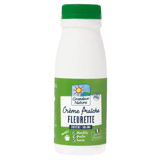 Creme fraiche Fleurette 25cl Grandeur Nature