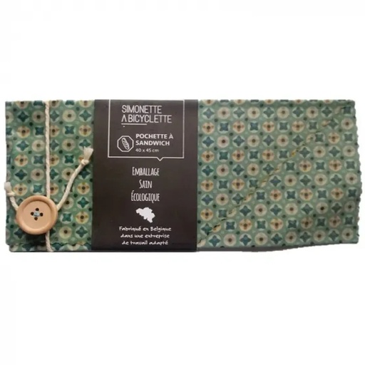 Pochette à sandwich 40x45 Simonette à Bicyclette