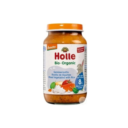 Puree Melange Legumes Riz 220g Holle