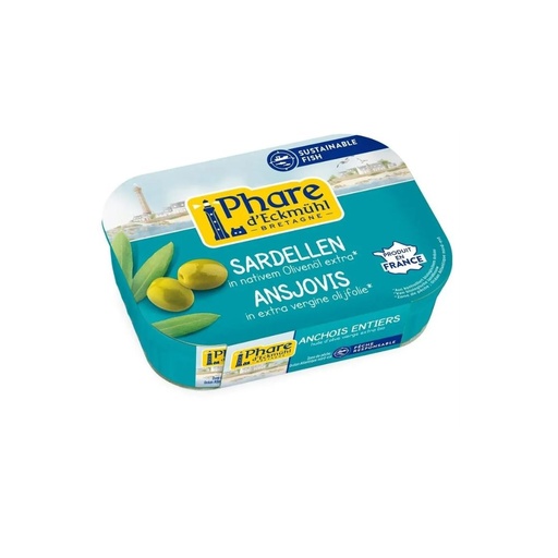 Anchois Huile Olive 115g  Phare