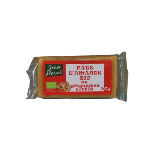 Massepain Gingembre 50gr Jean Herve