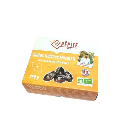 Dattes fraîches 250gr Mazafati