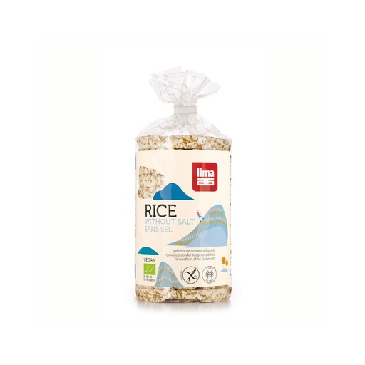 Galettes de riz Fine Sans Sel 130gr Lima