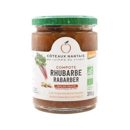 Compote de Rhubarbe 315g Coteaux Nantais