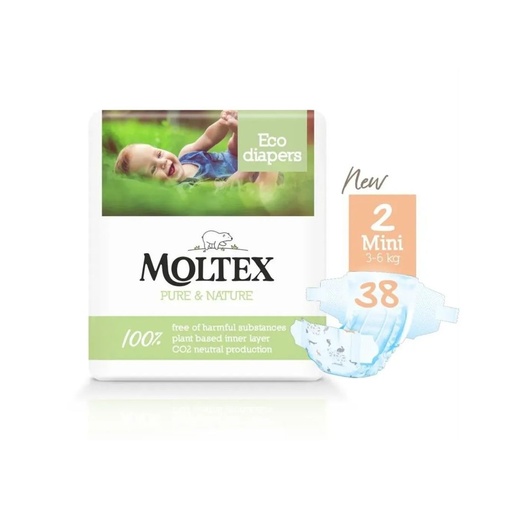 Moltex Couche MINI (4x38st/3-6 kg/Nr2)