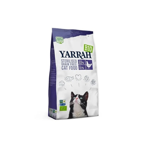 Croquette Chat Sterilise Poulet 2Kg Yarrah
