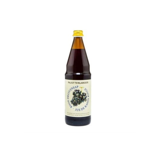 Jus de raisin rouge 75cl Pajottenlander