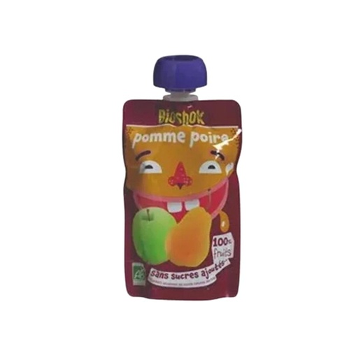 Dessert Pomme Poire 100gr Bioshok