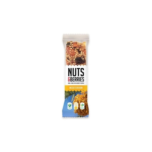 Energy Bar Mediterran 40gr Nuts Berries