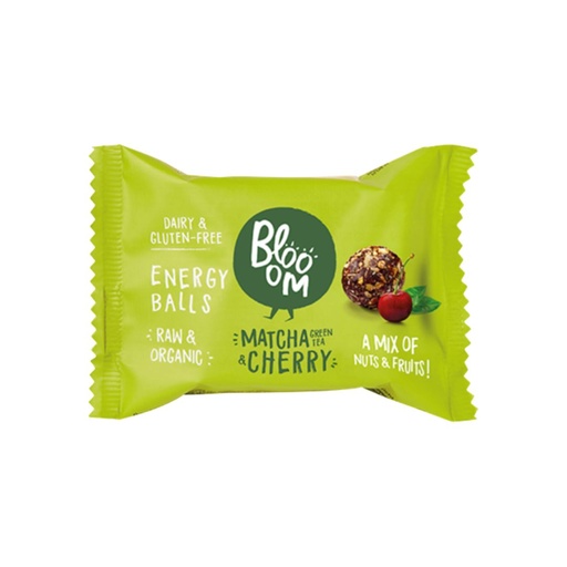 Energy balls matcha et cerise 32g Bloom