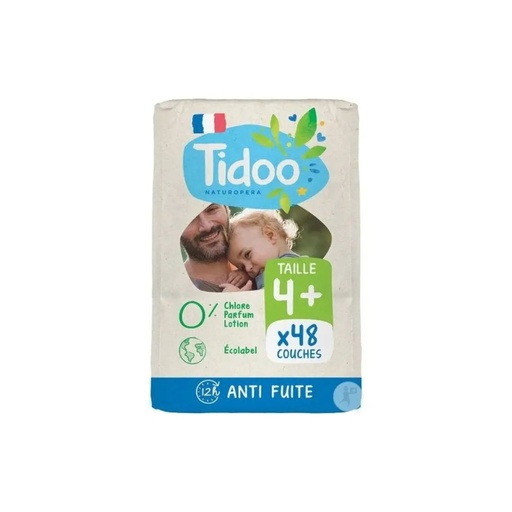 Couches L+/T4 (9-20kg) Tidoo 42pc