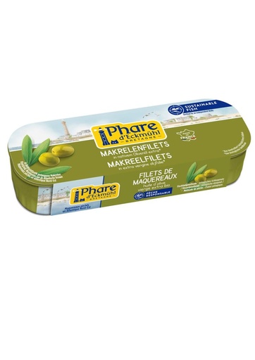 Maquereau Huile Olive 151g Phare