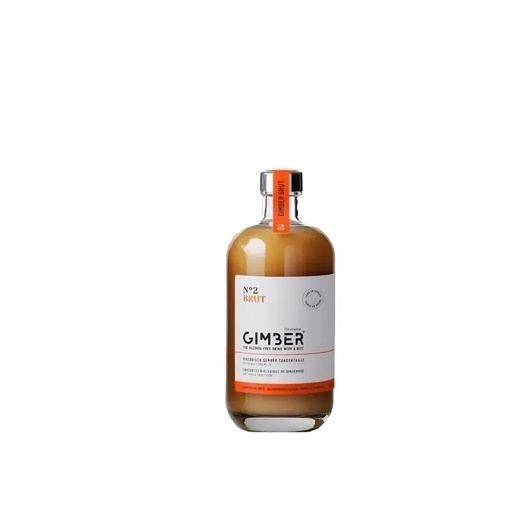 Sirop de Gingembre Brut Low Sugar 500ml Gimber