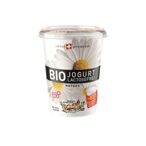 Yaourt Nature sans lactose 200 gr Biedermann