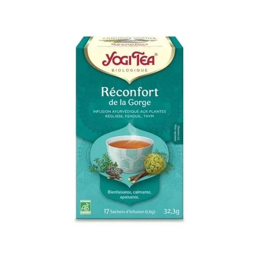 Reconfort de la Gorge 17pc Yogi Tea