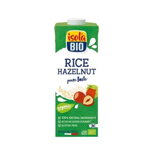 Boisson Riz Noisettes 1L Isola Bio