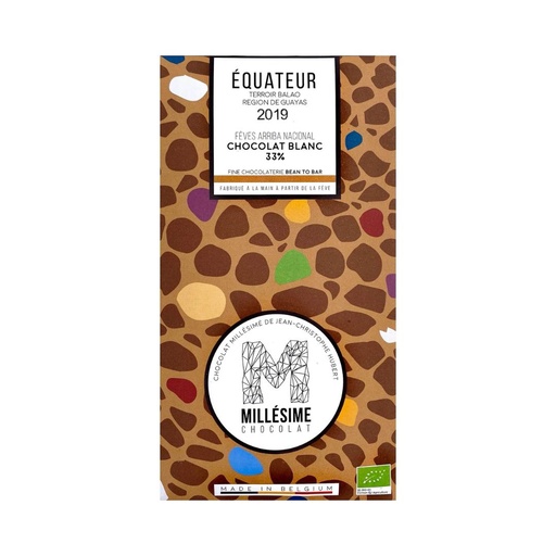 Equateur Blanc 33% 70g Millesime