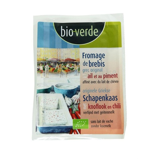Feta Brebis Ail 150gr Bioverde