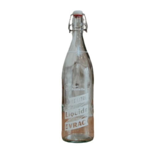 Bouteille réutilisable verre 750mL Jean Bouteille