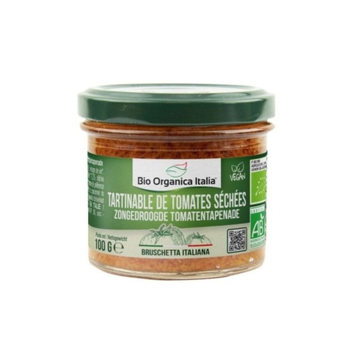 Tartinade Tomates Séchées 100gr Bio Organica Italia