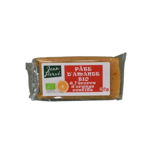 Massepain Orange Confit 50gr Jean Herve
