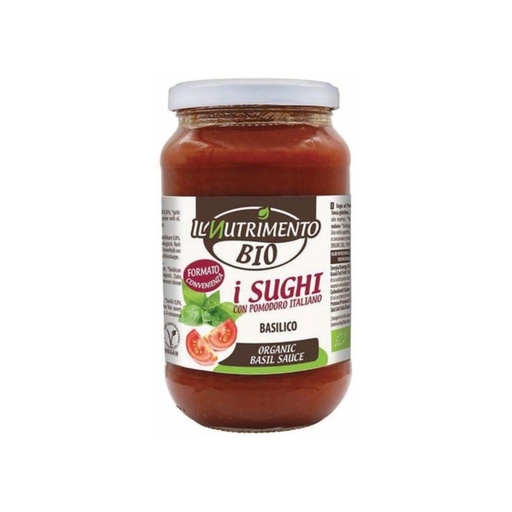 Sauce Tomate Basilic 550gr Il Nutrimento