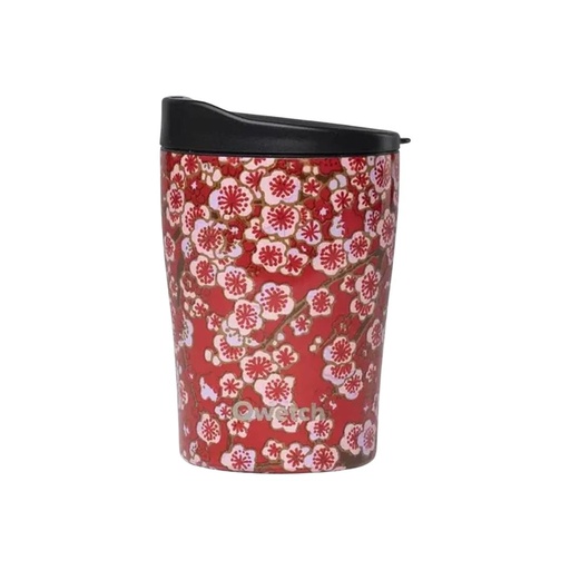 Gobelet Isotherme Fleurs Rouge 240ml Qwetch