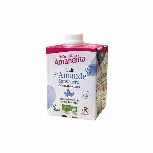 Lait d'Amande 500ml Perl’Amande