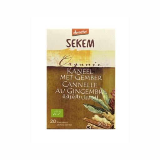 Cannelle Gingembre 20pc Sekem