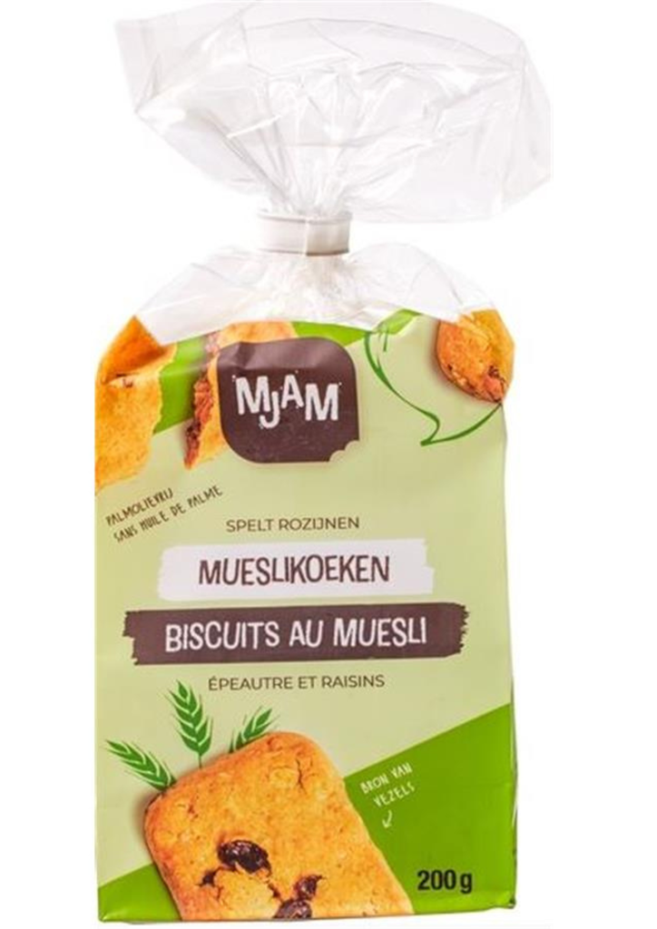 Biscuits épeautre au muesli 200g Mjam