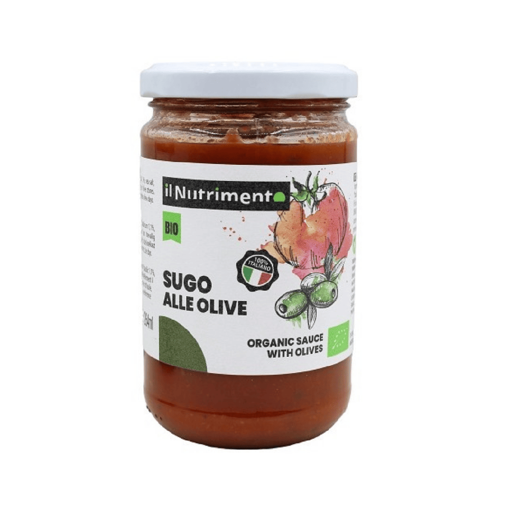 Sauce Tomate Olives 280gr Il Nutrimento