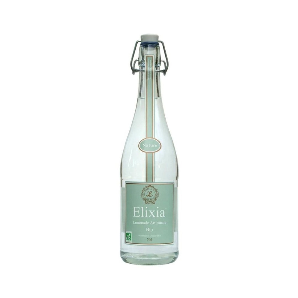 Limonade Artisanale Nature Verveine Citronnée 75cl Elixia
