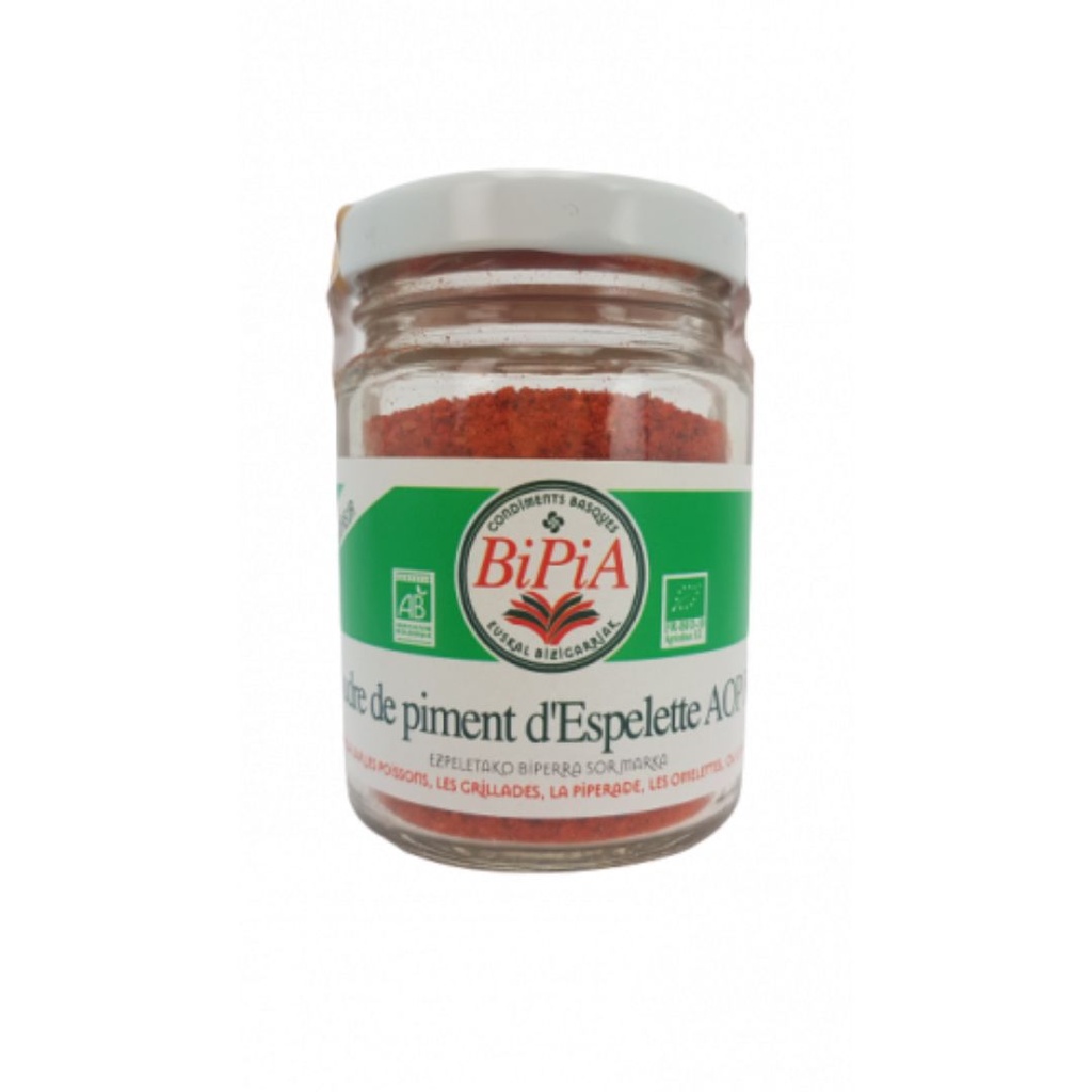 Piment d'Espelette Pou AOP BIO Bipia